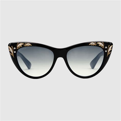 gucci sunglasses gg 2415 s italy cat eye style|Cat.